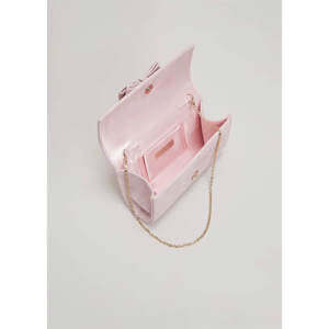 Phase Eight Bow Front Clutch Bag With Detachable Chain